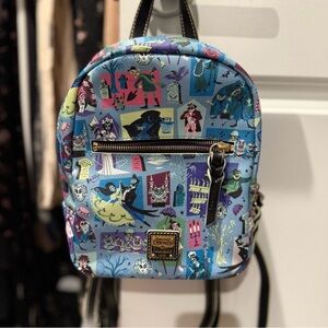 Dooney & Bourke Disney Parks Haunted Mansion Mini Backpack